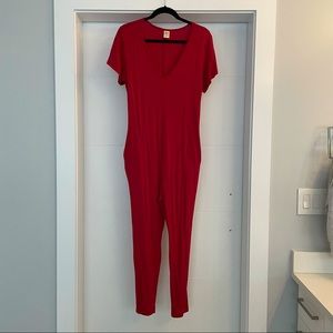 Smash + Tess x Jillian Harris Red Sunday romper XS from original jilly box